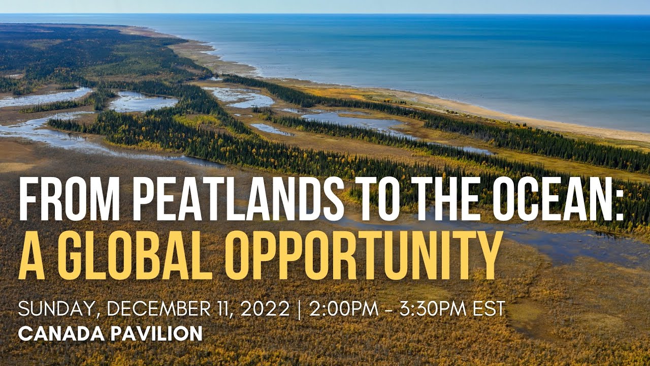 From Peatlands to the Ocean, a Global Opportunity in Canada