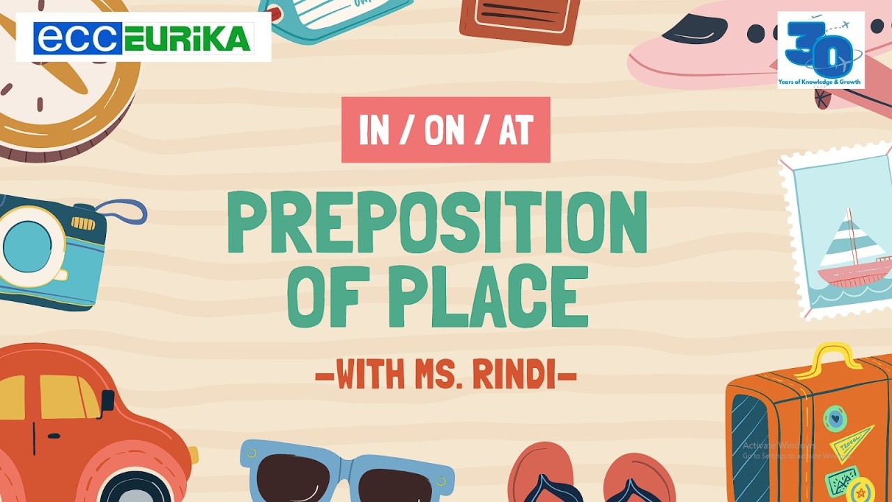 SUCCESS TOEFL IN PREPOTISIONS OF PLACE — in, at, on | With. Ms Rindi