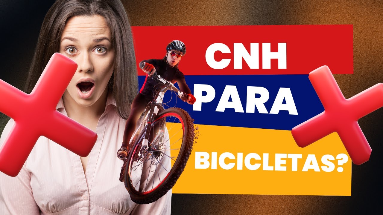 Cnh para bicicleta bike elétricas!