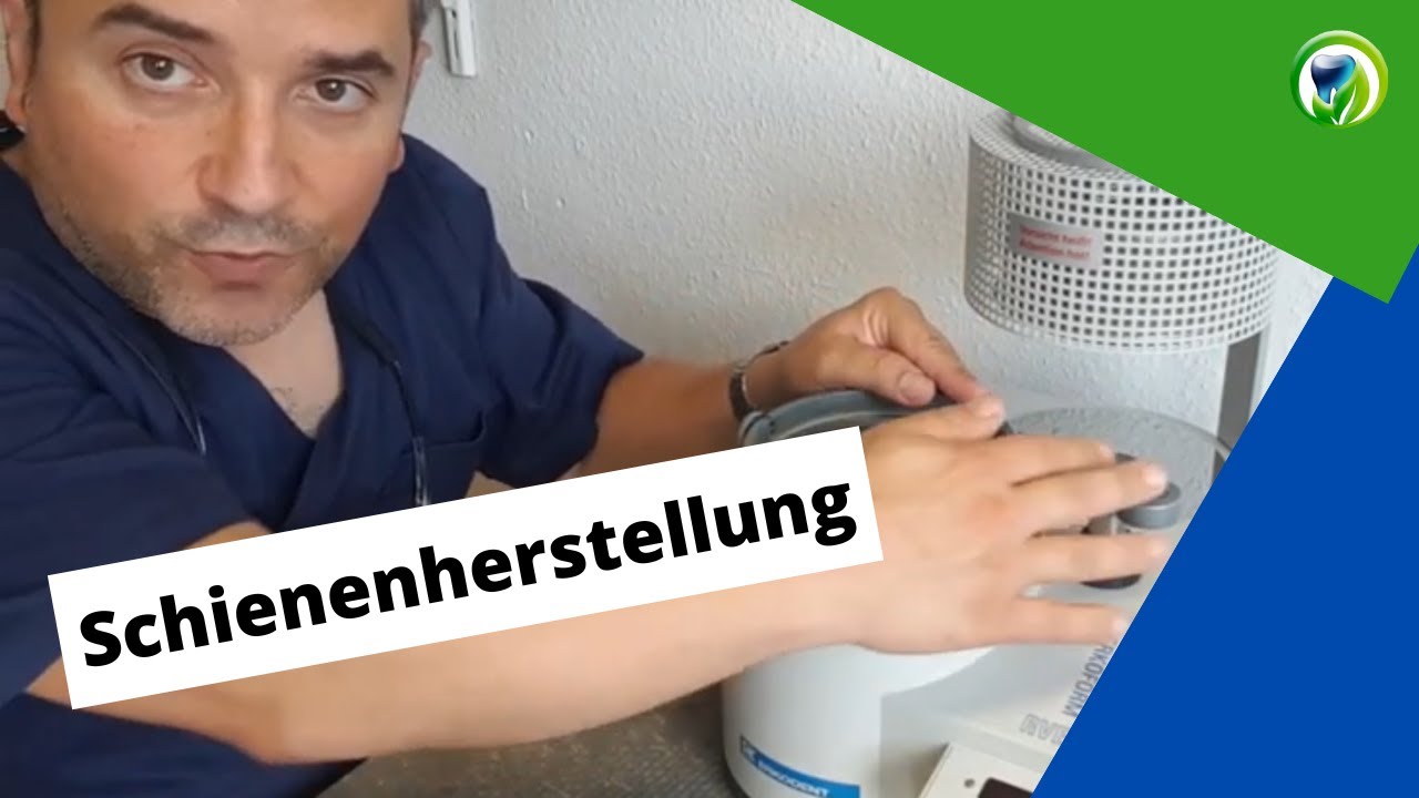 So werden Knirscherschienen hergestellt - Ablauf, Erklärungen, Materialien, Alternativen