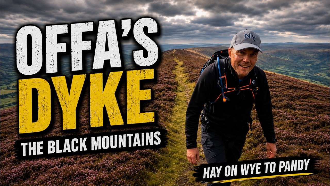 Into the Clouds: The Black Mountains | Offa's Dyke (Hay-on-Wye to Pandy) ⛰️🏴󠁧󠁢󠁷󠁬󠁳󠁿