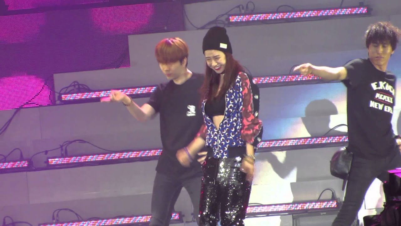 150703 running man race start in hong kong - song ji hyon