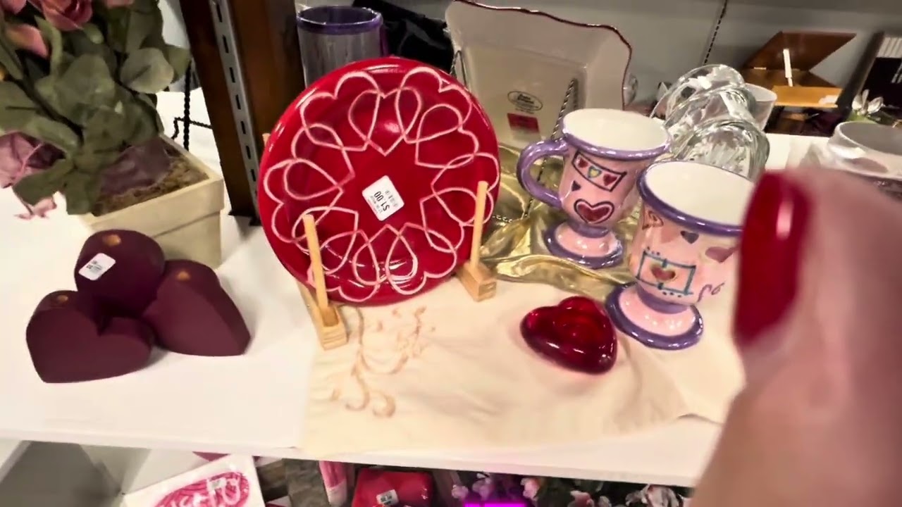 Thrift store shopping 