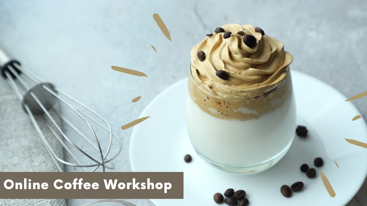 Online Cafe Style Coffee Workshop ( Online Cooking Classes by Swad Cooking )
