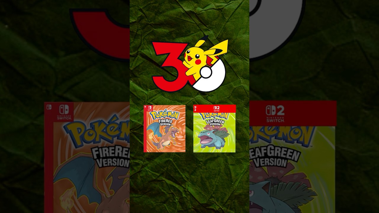 Firered и Leafgreen выйдут на Switch?! #pokemon #nintendo