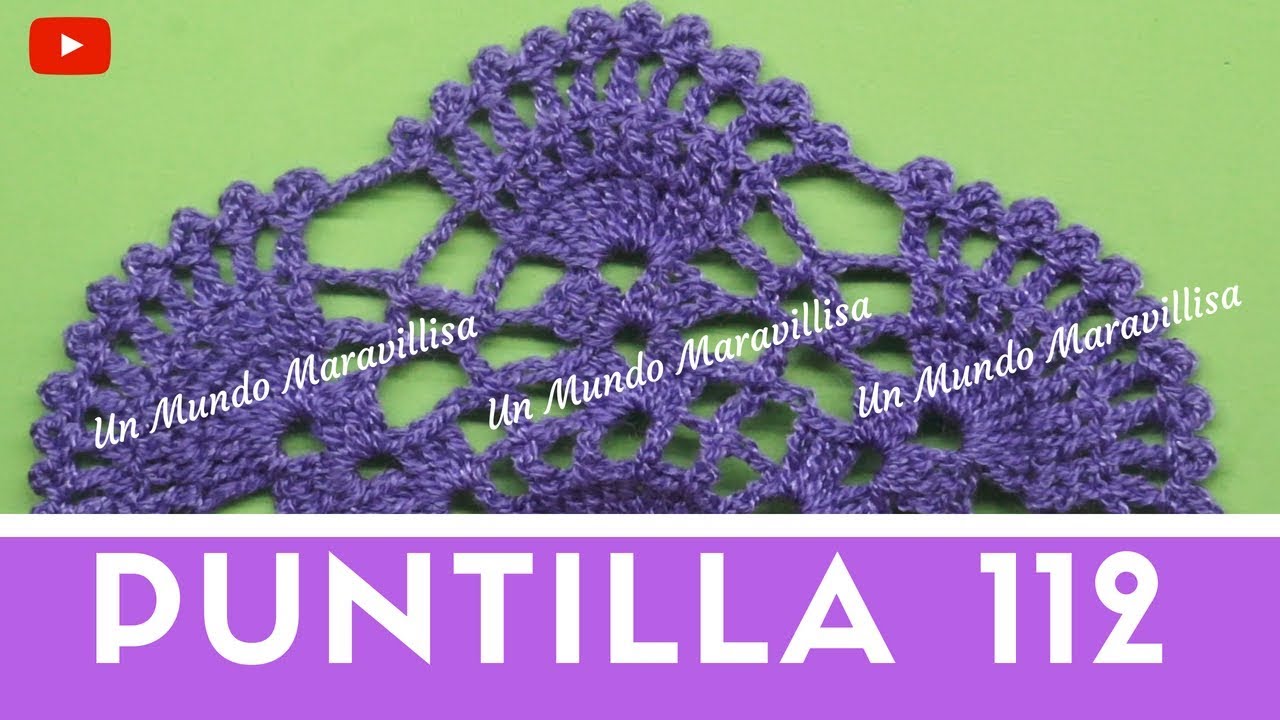 Puntilla 112 | Una sola vuelta | Puntillas Maribel