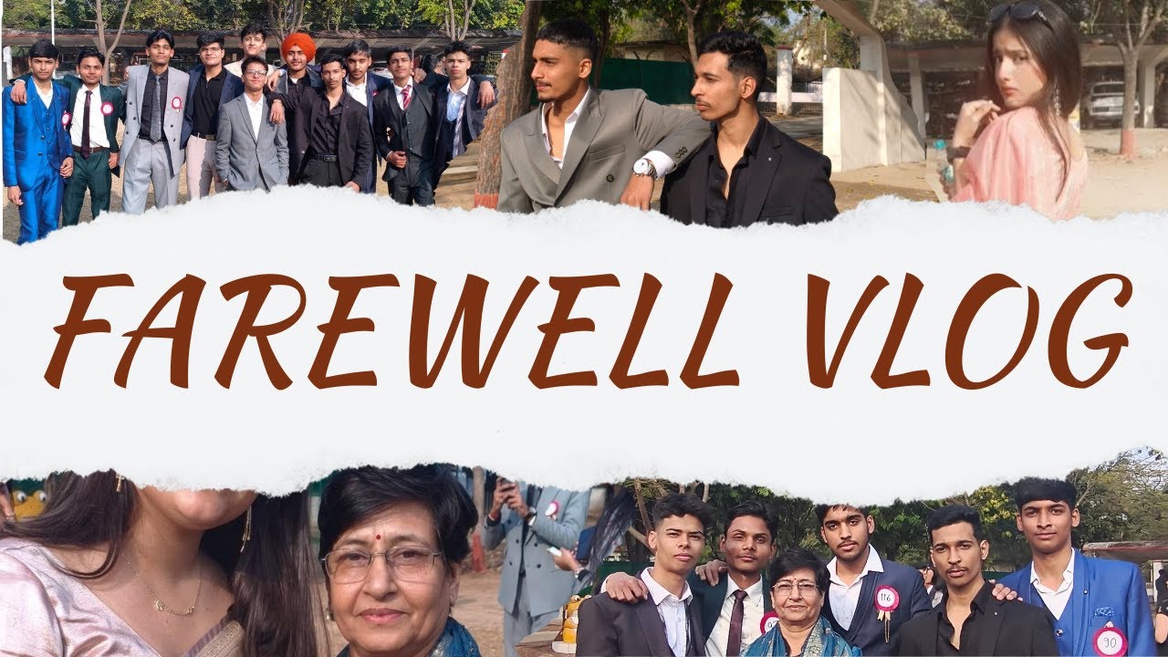 THE FAREWELL Vlog || APS Chandimandir