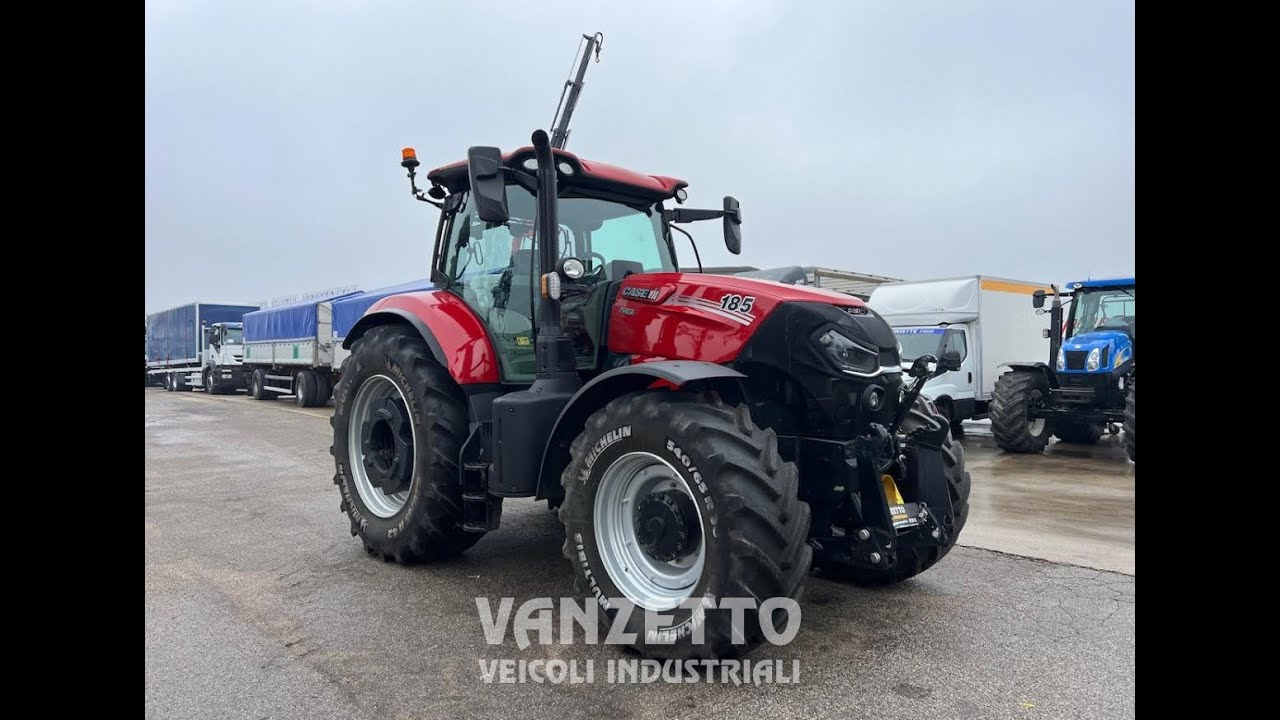 TRATTORE AGRICOLO CASE IH PUMA 185 2024! 555 ORE!!!!