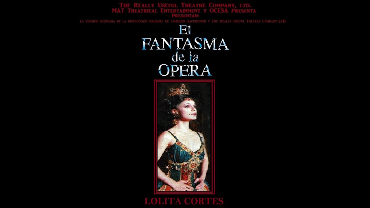 El Fantasma de la Opera Mexico Protagonistas: Lolita Cortes
