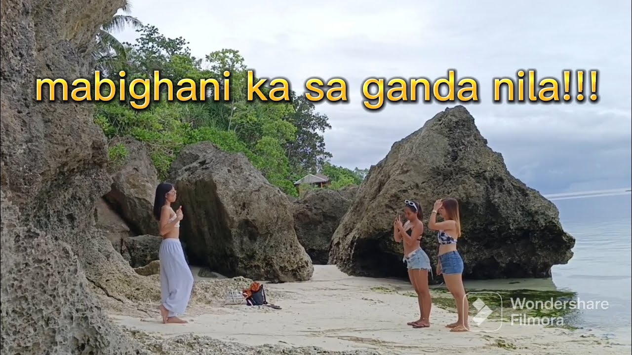 beach sa anda bohol na may magandang rock formations/panoorin/Yoobztv