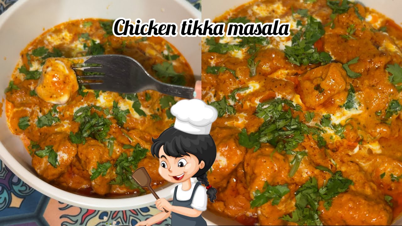 KIS KIS KA FAVOURITE HAI CHICKEN TIKKA MASALA😍 ye recipe zarur try karna@Cook_with_sana-c247 #viral 