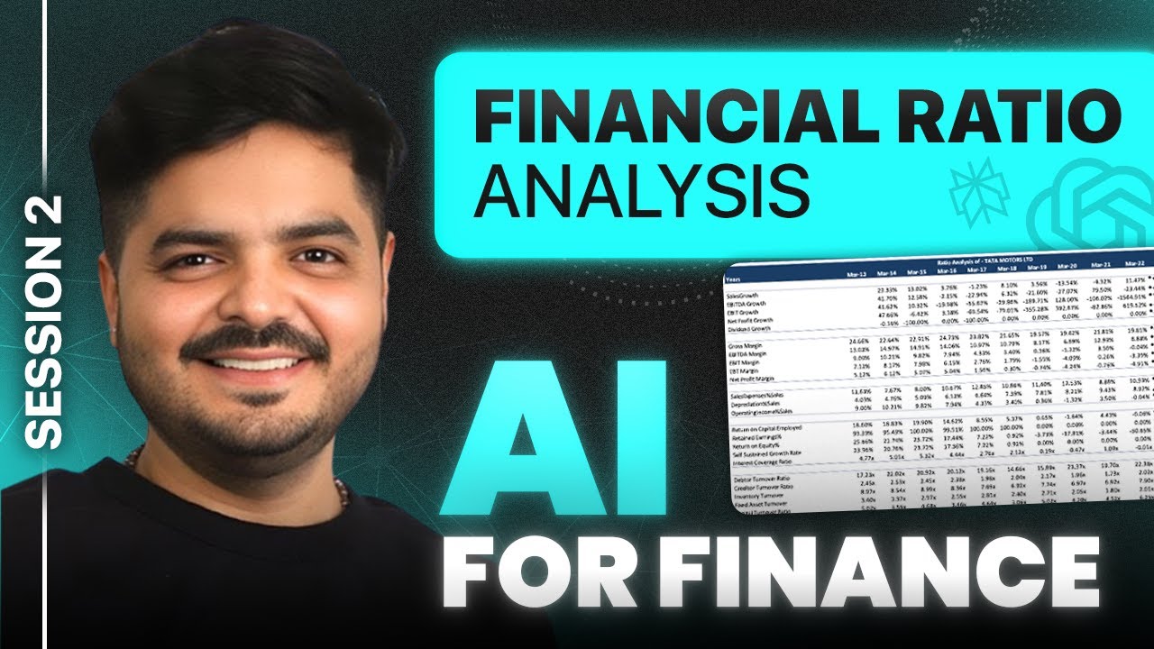 Learn AI for Finance | Step by Step Ratio Analysis Demo | The Valuation School