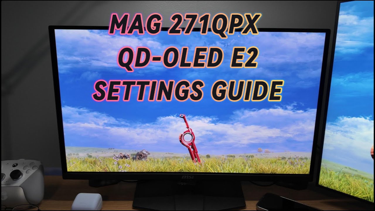 MAG 271QPX QD-OLED E2 | «Оптимальные настройки» и обновление прошивки для ПК