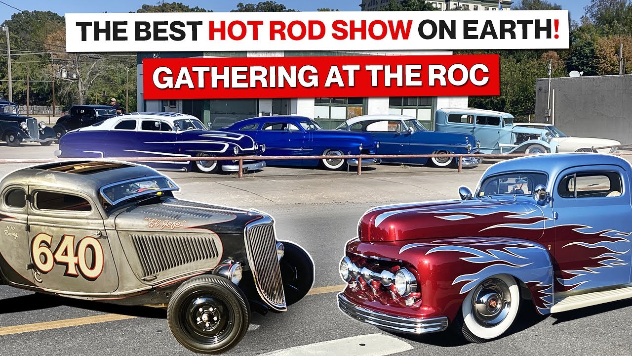 The BEST Traditional Hot Rod Car Show and Reliability Run! The Gathering at the Roc!!