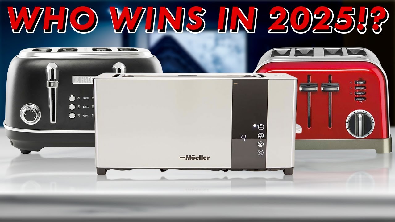 🔥 Top 5 Best TOASTERS [2025] ✅ Even Toasting / Fast Heating / Compact Design
