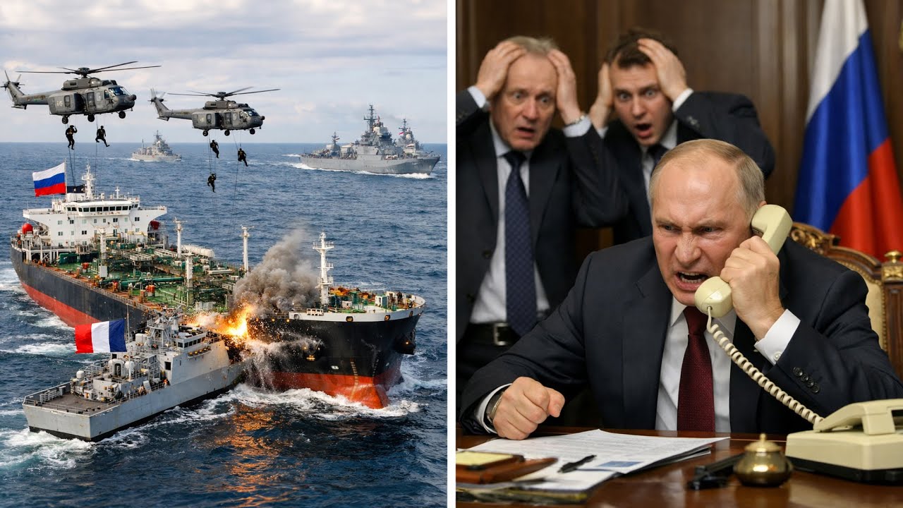 1 MIN AGO: Putin Sends Navy to France in Response to Oil Tanker Seizures