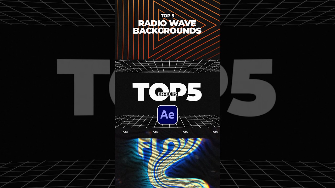 Top 5 Best Effects in After Effects #aftereffects