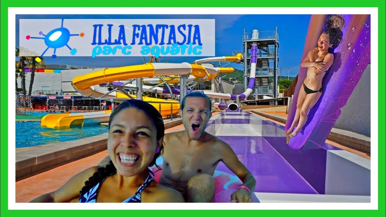 🌊 ILLA FANTASIA 2022 (Vilassar de Dalt / Barcelona) Parque acuático España ✅ Todos los Toboganes