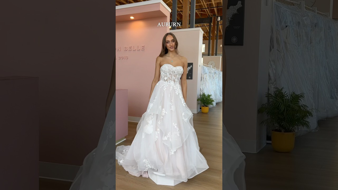 First or second wedding dress! 🩷 #sayyestothedress #weddingdresses #2026bride #bonbonbelle #bride