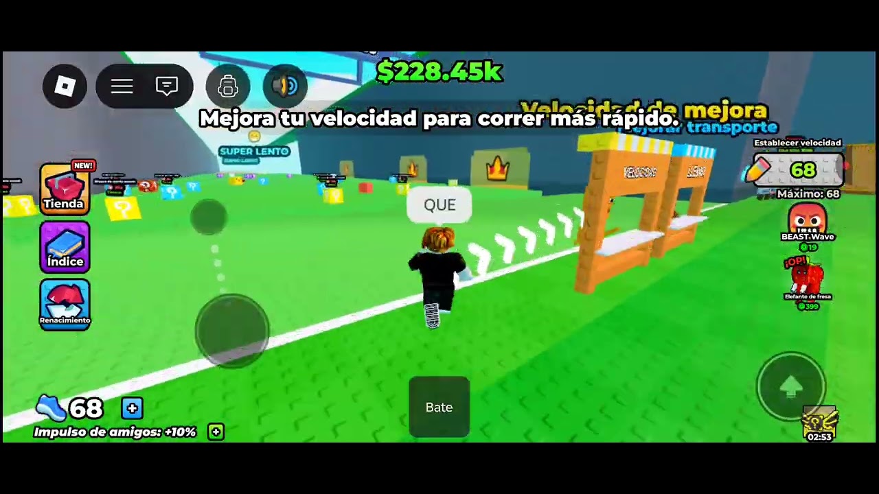 Jugando con un amigo a tsunami de lucky blockz parte 1
