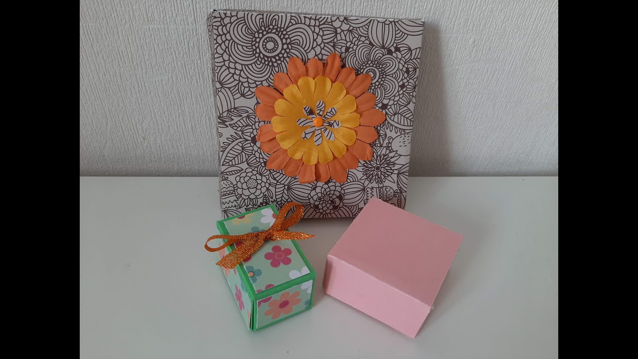 Petites boites en papier