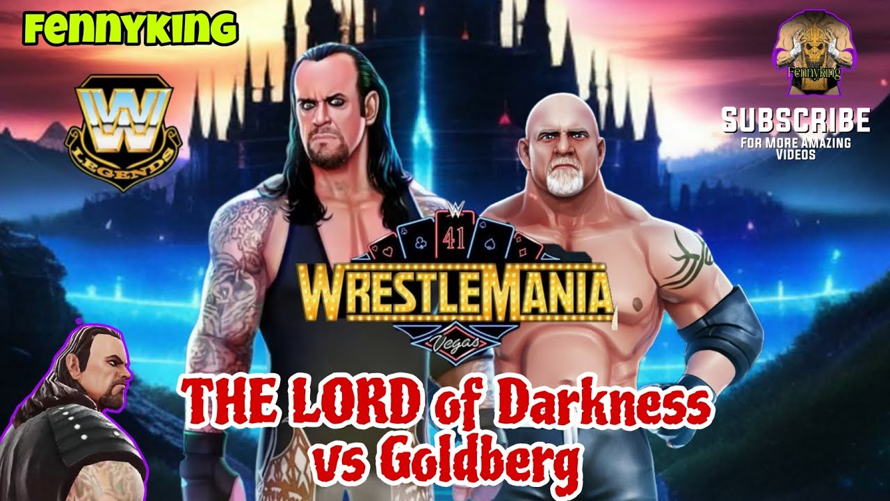 The Lord of Darkness vs Goldberg 🔥 | Wrestlemania41 | WWE MAYHEM GAMEPLAY | #wwemayhem #wwe2k25 #wwe