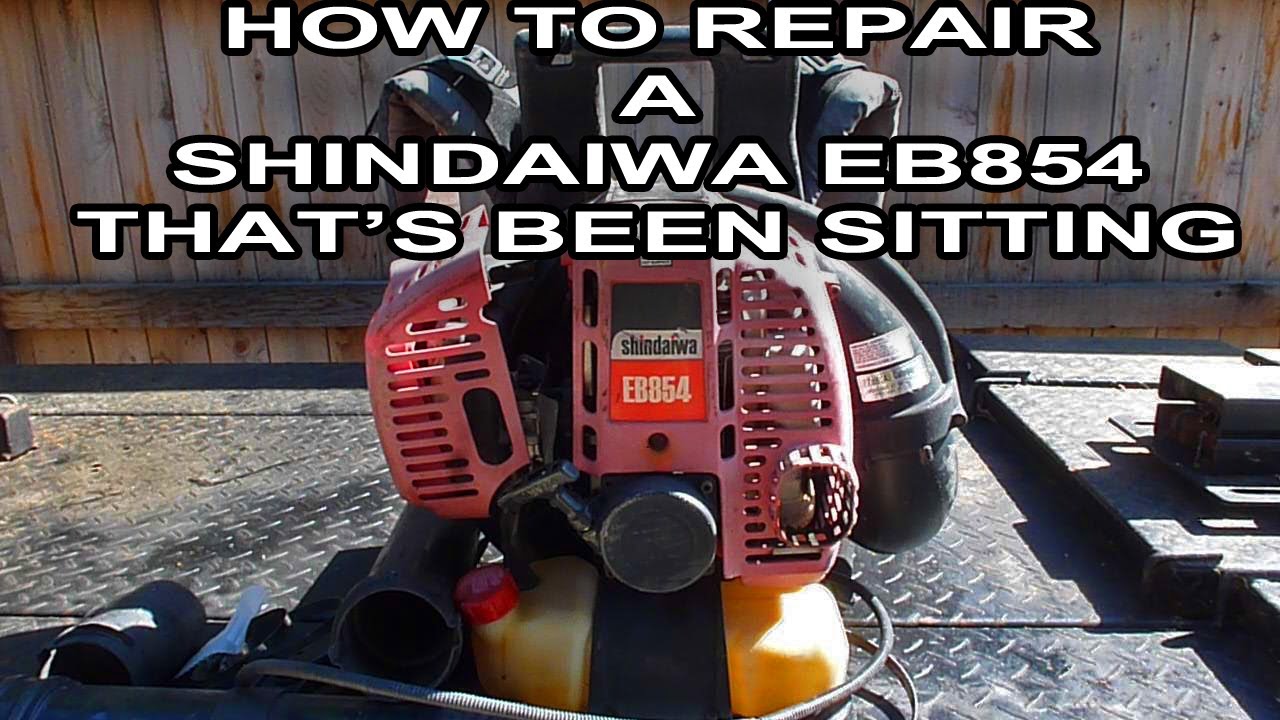 How To Repair A Shindaiwa EB854 EB854RT EB8510 Blower That Won't Start
