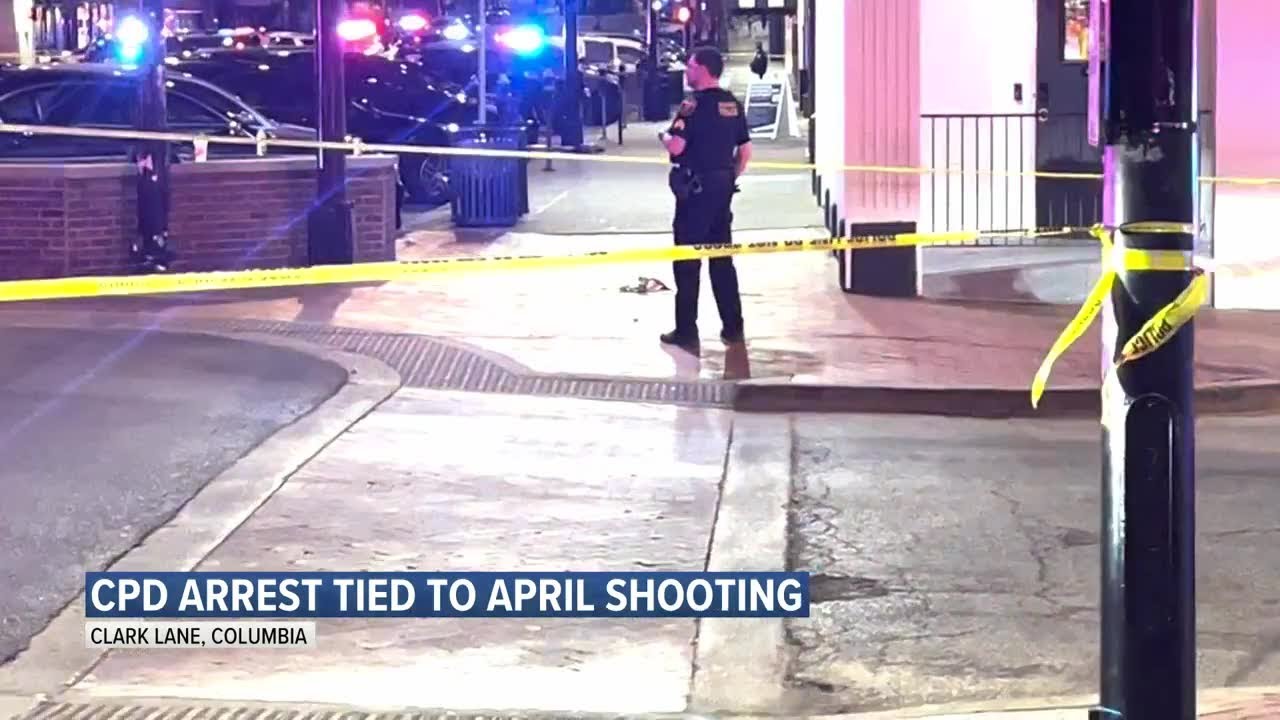 Columbia police arrest man linked to two shootings