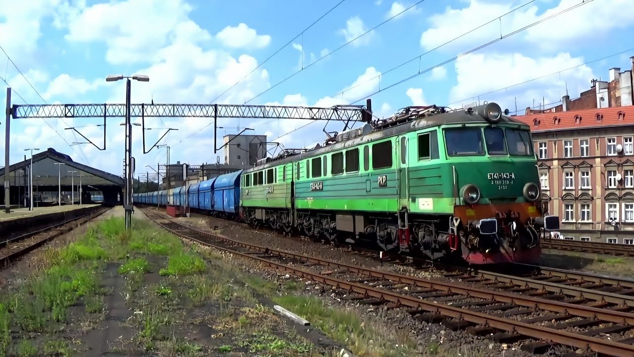 Zielony ET41-143 ze składem talbotów | Bytom, 17.08.2020
