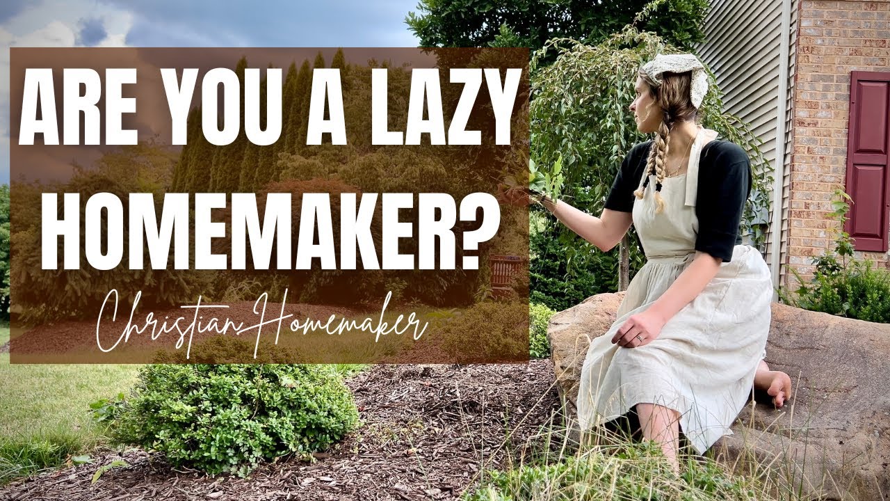 Are you a Lazy Homemaker? Let me help you! (CHRISTIAN HOMEMAKER)