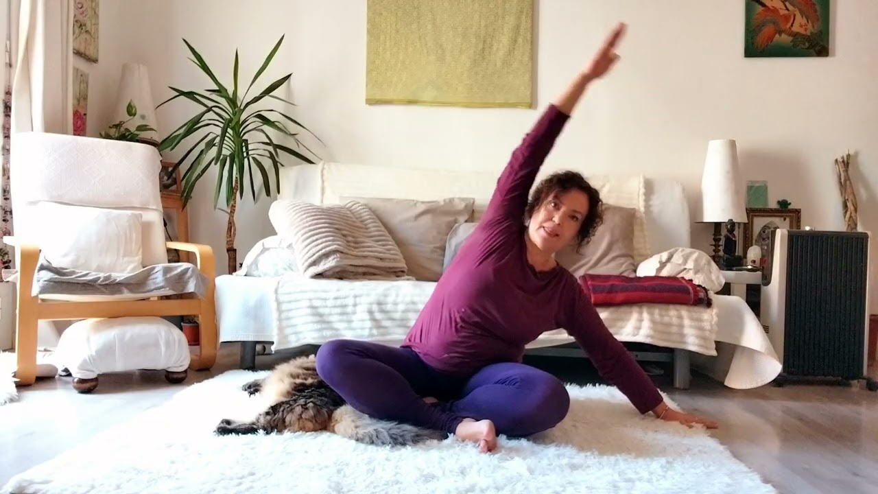 Yoga para la espalda y pranayama 🧘 Abre a la vida nueva 🥰🐹✨️🐬🧘‍♂️🧘‍♀️