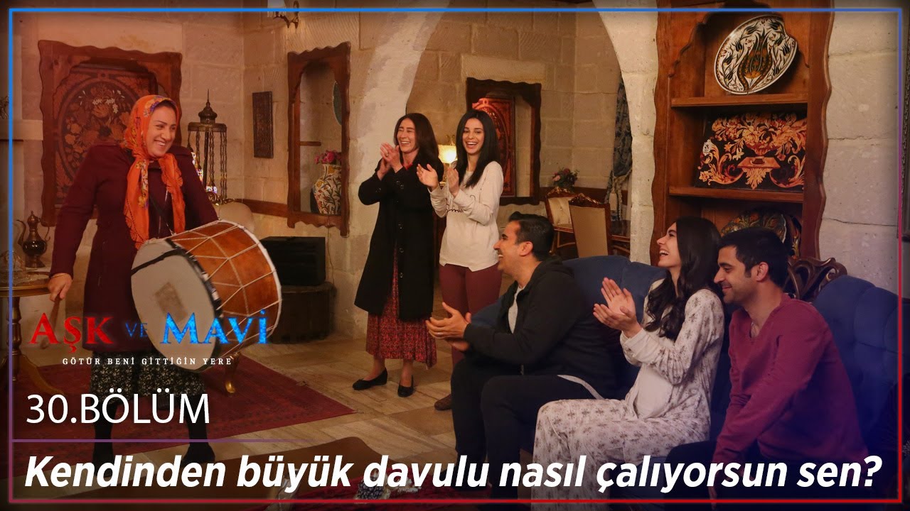 Aşk ve Mavi 30.Bölüm -  Hasibe’nin hedefindeki davulcu Birgül çıktı!