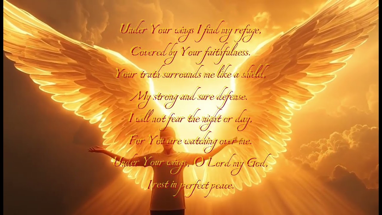 Lord, I Rest Under Your Wings | Prayer Song for Protection & Peace | Meditation Song - Psalm 91:3-8