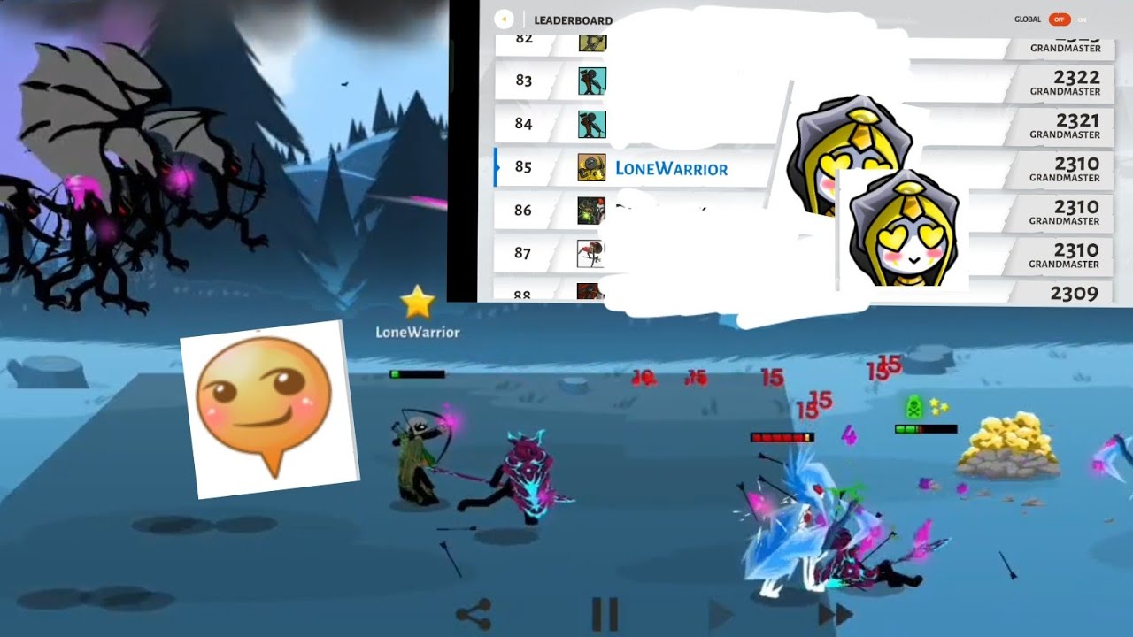 Road to Top 85 | 1v1 matches | Stick War 3