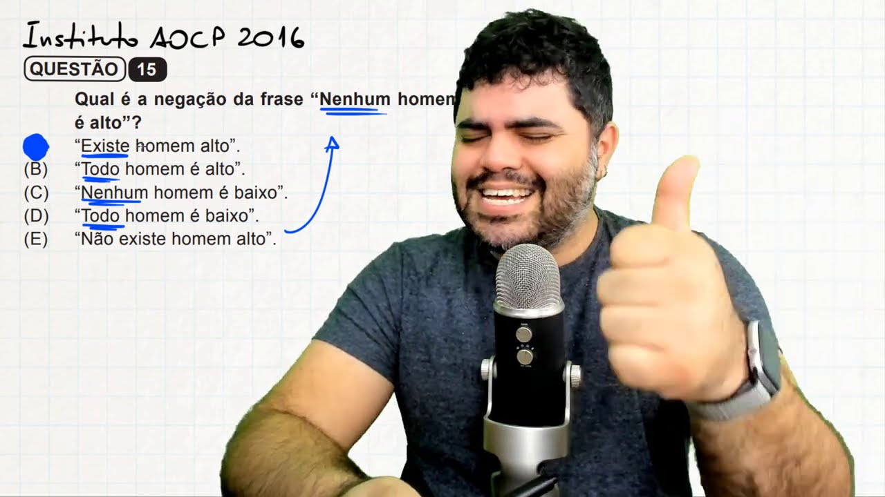 ✔️ QUESTÕES DE CONCURSO PÚBLICO sobre Quantificadores Lógicos | Curso de RLM | Aula 14