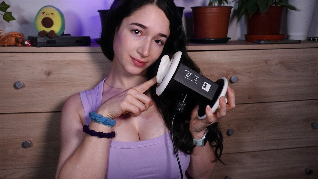ASMR Dry Ear Massage, Cuppings and Tapping (No Talking)