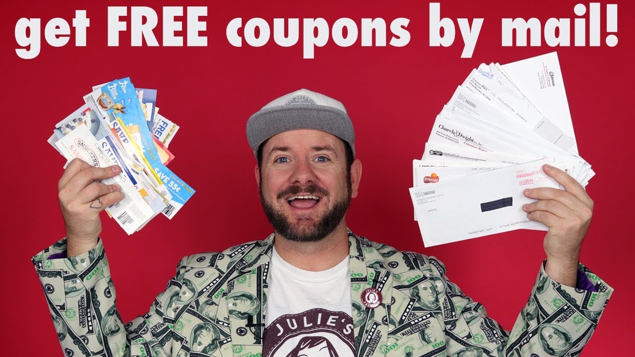 ✂️ FREE COUPONS! How to get free grocery coupons by mail!