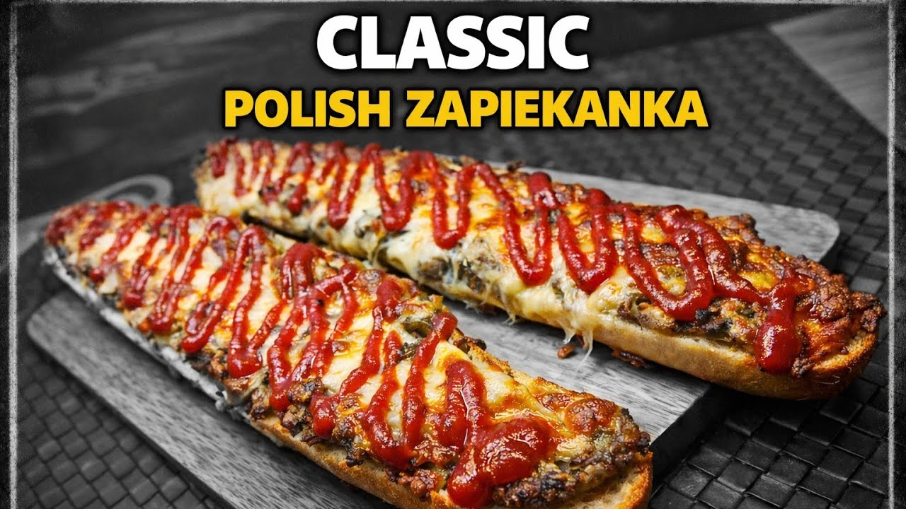 HOW TO MAKE CLASSIC POLISH ZAPIEKANKA #food #cooking #foodasmr #easyrecipe 