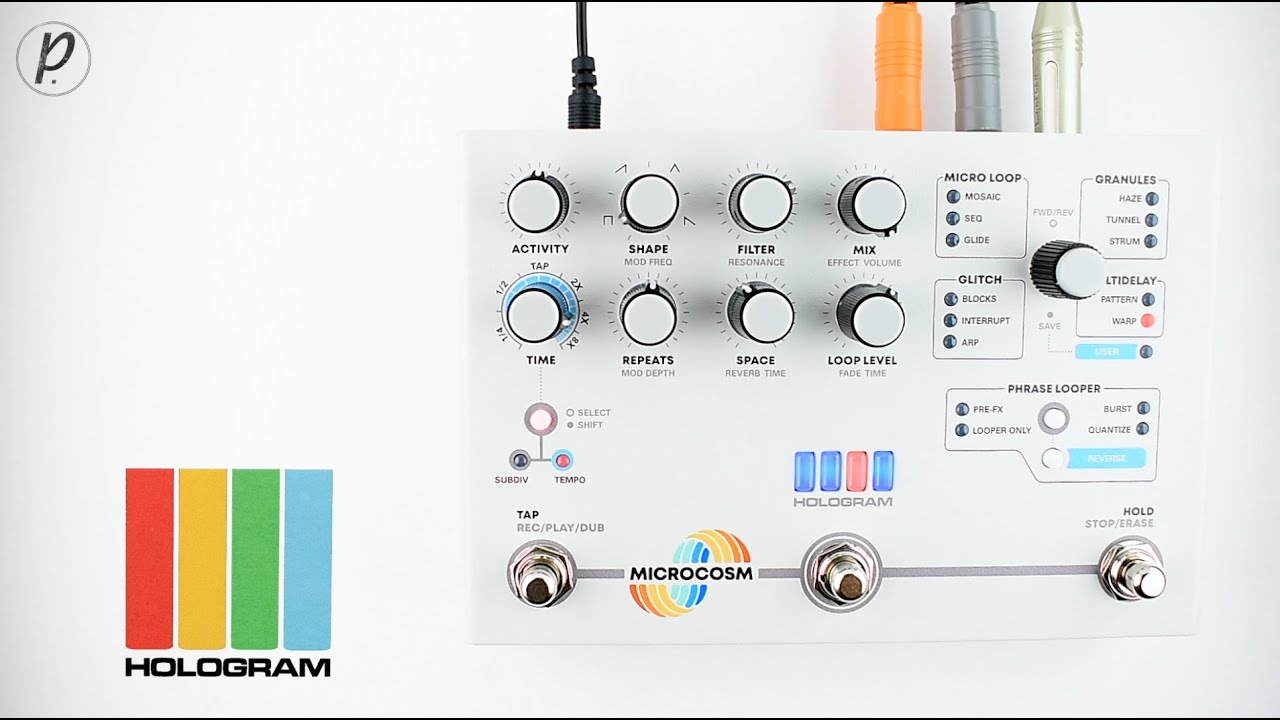 Hologram Electronics Microcosm Granular Delay Looper (Stereo)