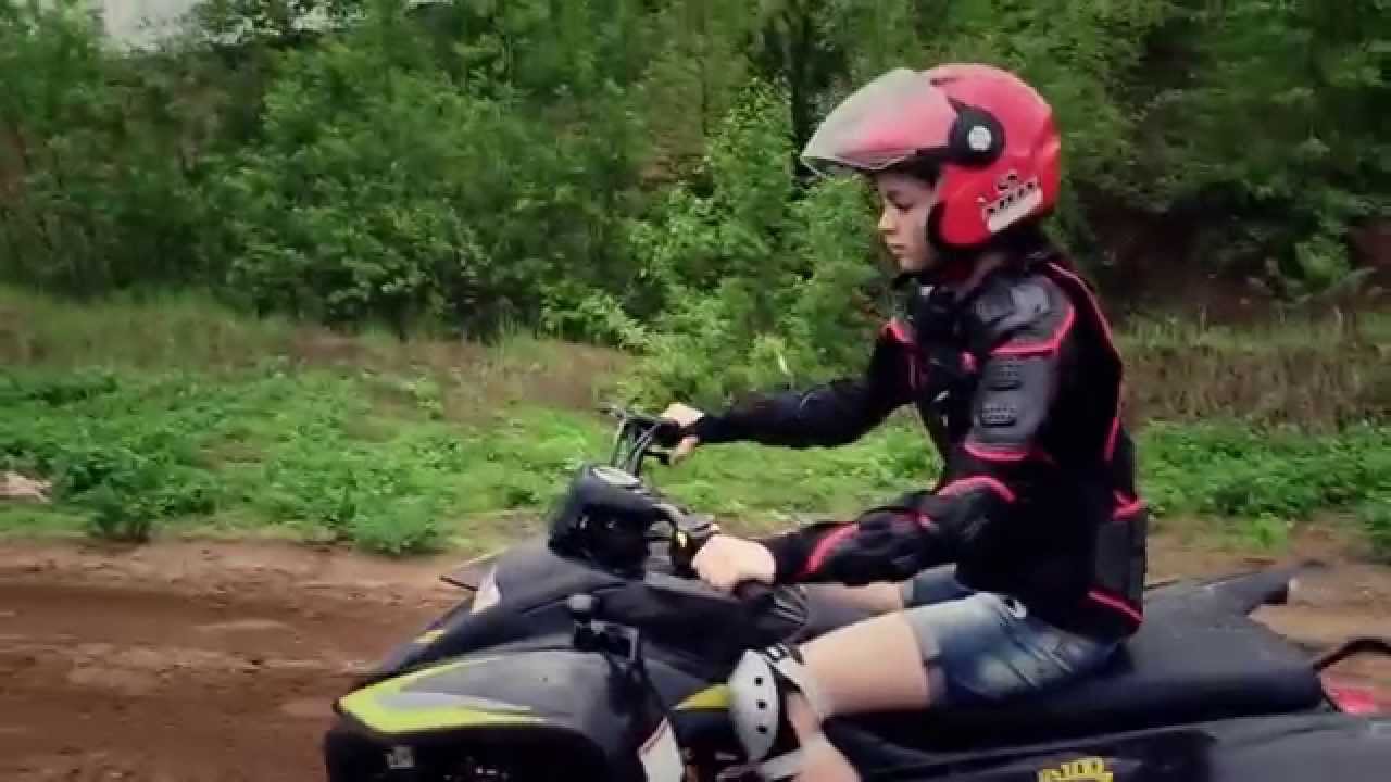 Детская школа езды на квадроцикле Stels 100. Квадроциклы и снегоходы. Выпуск 25