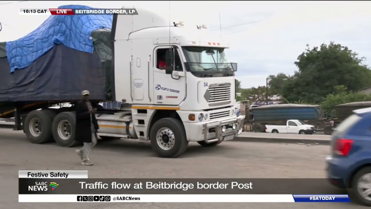 Festive Safety | Traffic flow at Beitbridge Border Post
