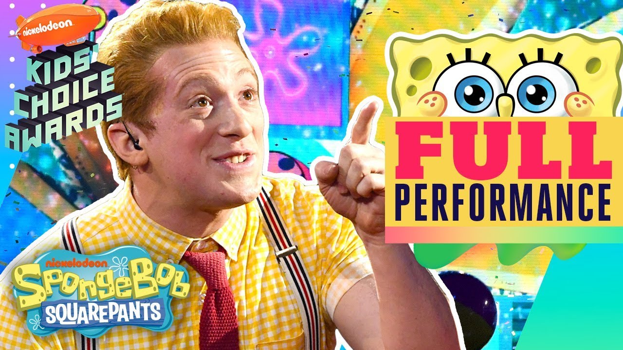 Best Day Ever & Theme Song Performed by SpongeBob the Musical Cast at 2019 Kids' Choice Awards