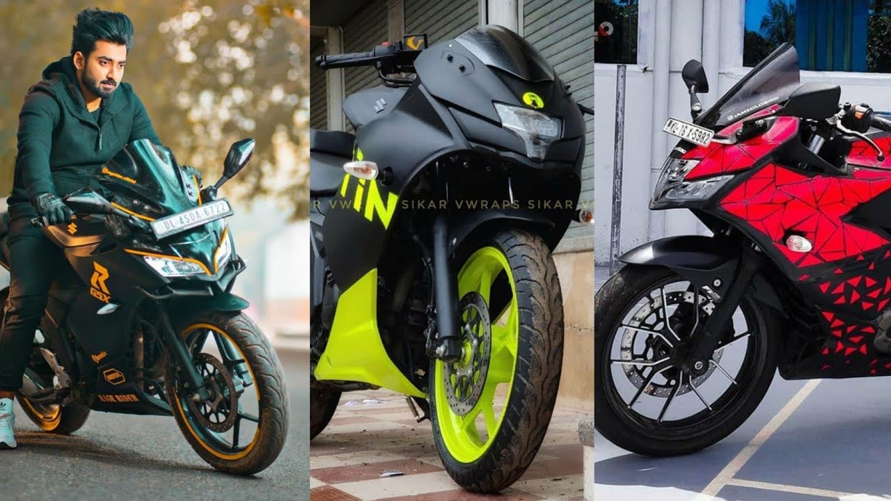 Modified Top Gixxer sf 125r || suzuki Gixxer bike | mr altus