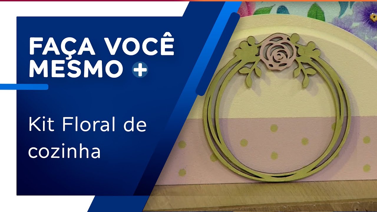 Kit Floral de Cozinha por Daisy Bilá