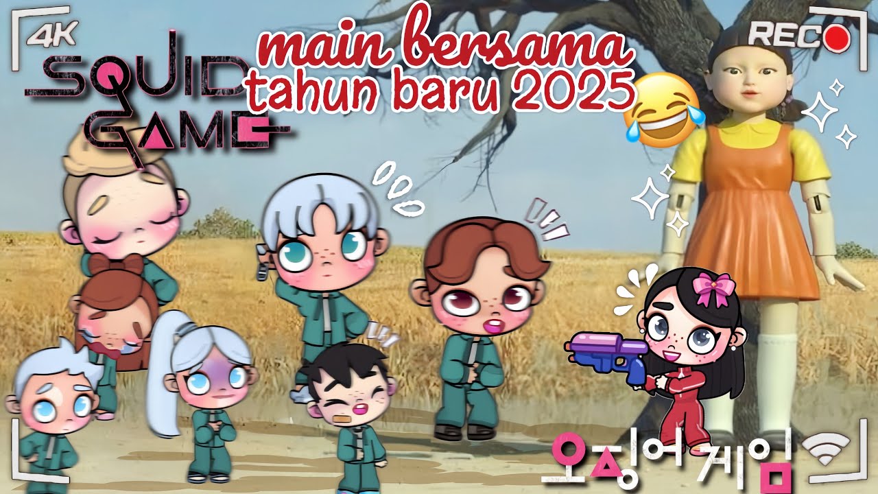 DRAMA AVATAR WORLD || MAIN BERSAMA GAME SQUID GAME TAHUN BARU 2025 || BIG K FAM VLOG