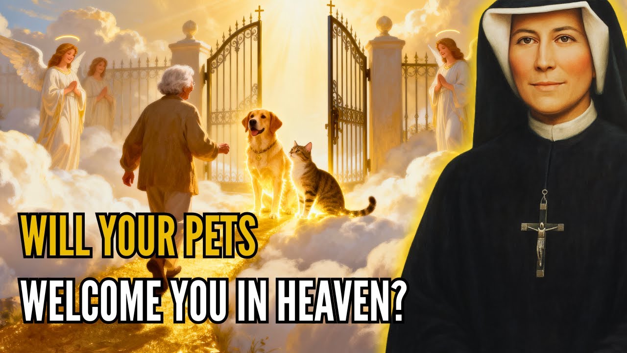 Saint Faustina Reveals: Will Pets Welcome You in Heaven? A Comforting Vision