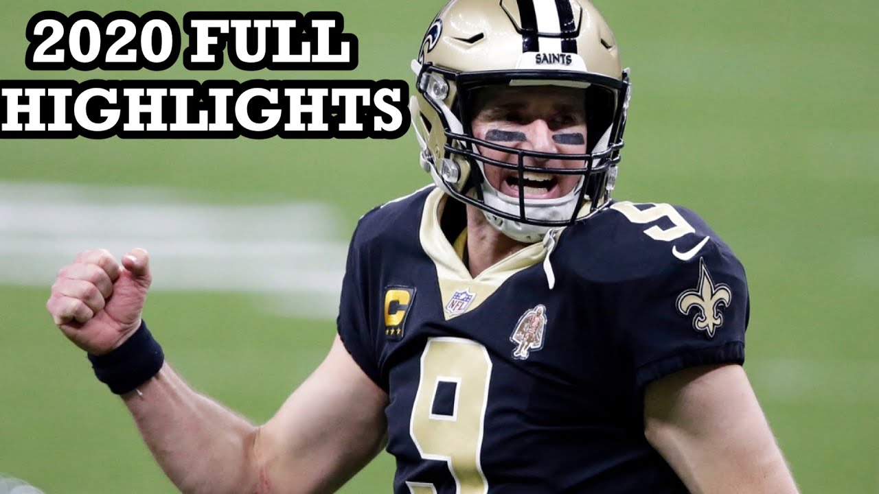 Drew Brees FULL 2020 Season Highlights