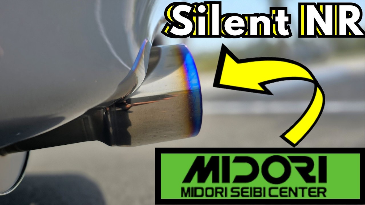 MIDORI SEIBI Titanium Exhaust Sound Test | Smooth Yet Powerful!