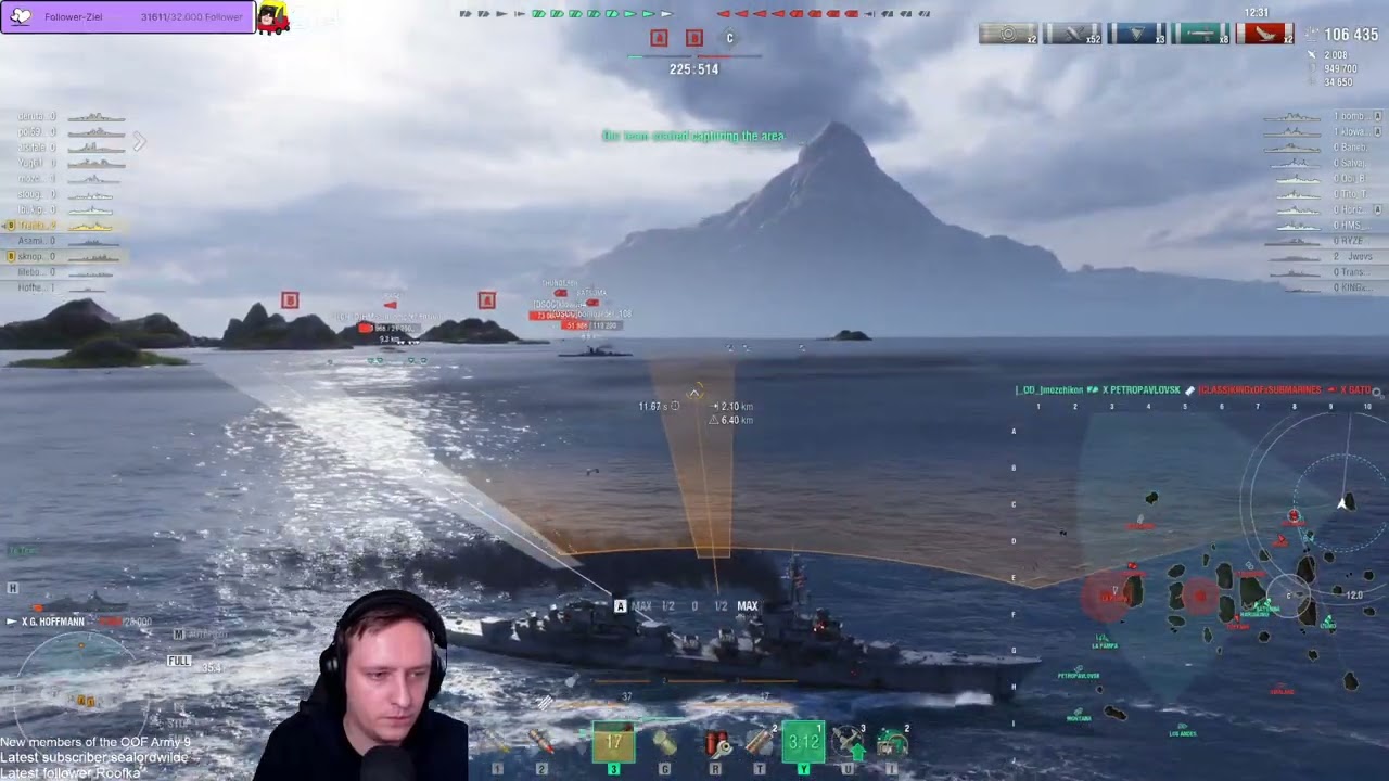 G. Hoffmann - New steel destroyer - fast torpedo reload and smoke/hydro combination are great