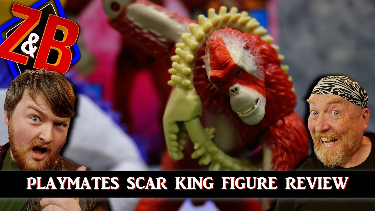 Playmates 6" Scar King with Whipslash Figure Review - Zak & Buzz Review